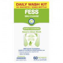 Fess Sinu Cleanse Isotonic Wash Kit 60