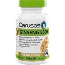 Carusos Ginseng 5500 60 Tablets