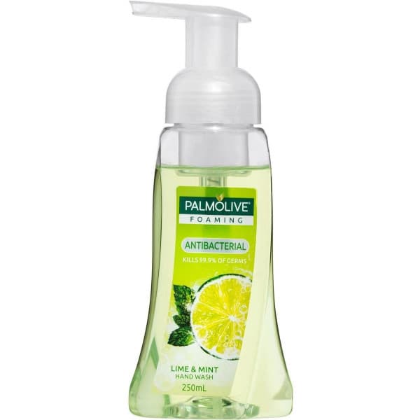 Buy Palmolive Foaming Antibacterial Hand Wash Lime & Mint 250ml Online
