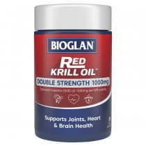 Bioglan Red Krill Oil Double Strength 1000mg 30 Capsules
