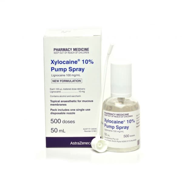 Buy Xylocaine 10% Spray 50ml Online | Pharmacy Direct