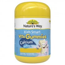 Natures Way Kids Smart Vita Gummies Calcium and Vitamin D 60 Pastilles