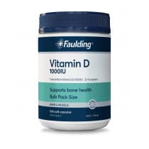 Faulding Remedies Vitamin D 1000 IU 500 Capsules