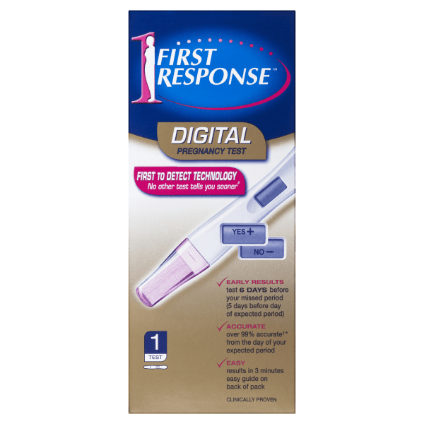 Buy First Response Digital Pregnancy Test 1 Test Online | Pharmacy Direct
