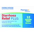 Pharmacy Choice Diarrhoea Relief Plus 12 Tablets