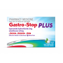 Gastro Stop Plus Chewable Mint 12 Tablets