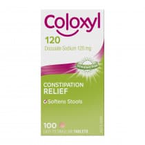 Coloxyl 120mg 100 Tablets