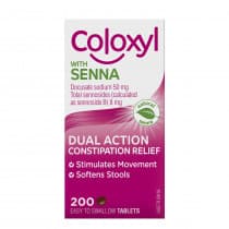 Coloxyl With Senna 200 Tablets