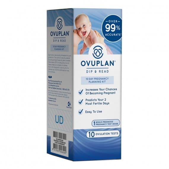 Buy OvuPlan Dip and Read 10 Day Pregnancy Planning Kit 10 Ovulation