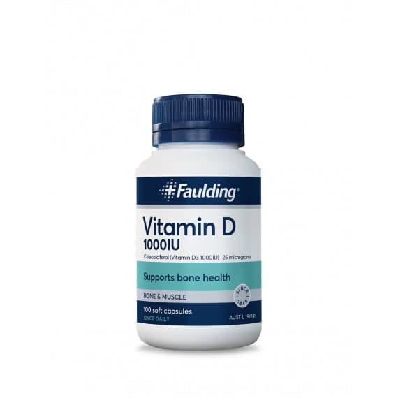 Buy Faulding Remedies Vitamin D 1000IU 100 Capsules Online Pharmacy