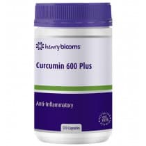 Henry Blooms Curcumin 600 Plus 120 Capsules