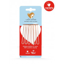Lady Jayne Double Bar Slides Assorted 6 Pack