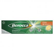 Berocca Vitamin B & C Orange Flavour Energy 15 Effervescent Tablets