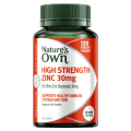 Natures Own High Strength Zinc 30mg 120 Tablets