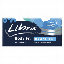 Libra Body Fit Regular Tampons 16 Pack