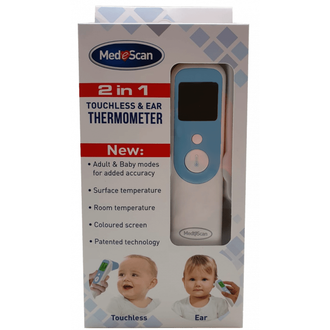 Buy Medescan 2 in 1 Touchless & Ear Thermometer Online Pharmacy Direct
