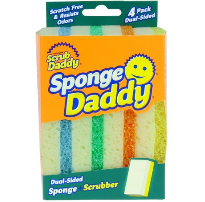 Sponge Daaddy Buy Scrub Daddy Sponge Daddy 4 Pack Online at Pharmacy Direct