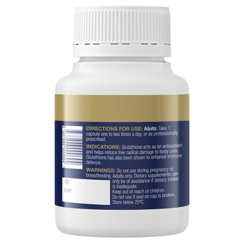 Buy BioCeuticals Glutathione Capsules 60 Online at Pharmacy Direct