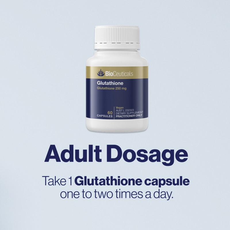 Buy BioCeuticals Glutathione Capsules 60 Online at Pharmacy Direct