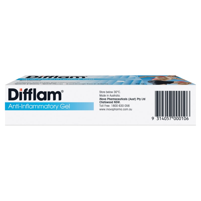 Buy Difflam Anti Inflammatory Gel 75g Online at Pharmacy Direct