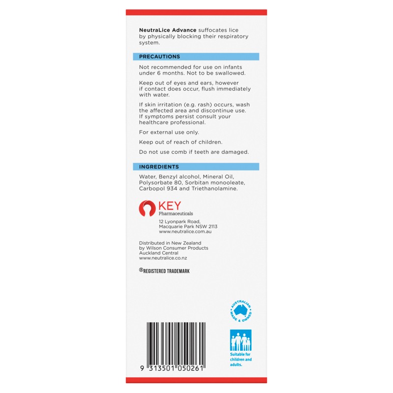 Neutralice Buy NeutraLice Advance Lotion Kit Family Value Pack 475ml Online at ...