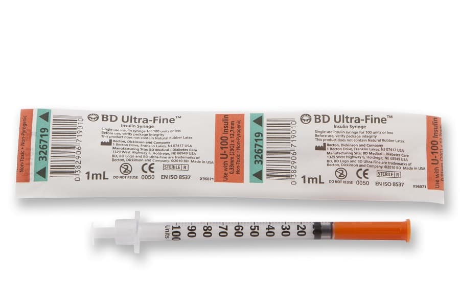 Buy BD Ultra Fine Syringe 1.0ml Online Pharmacy Direct