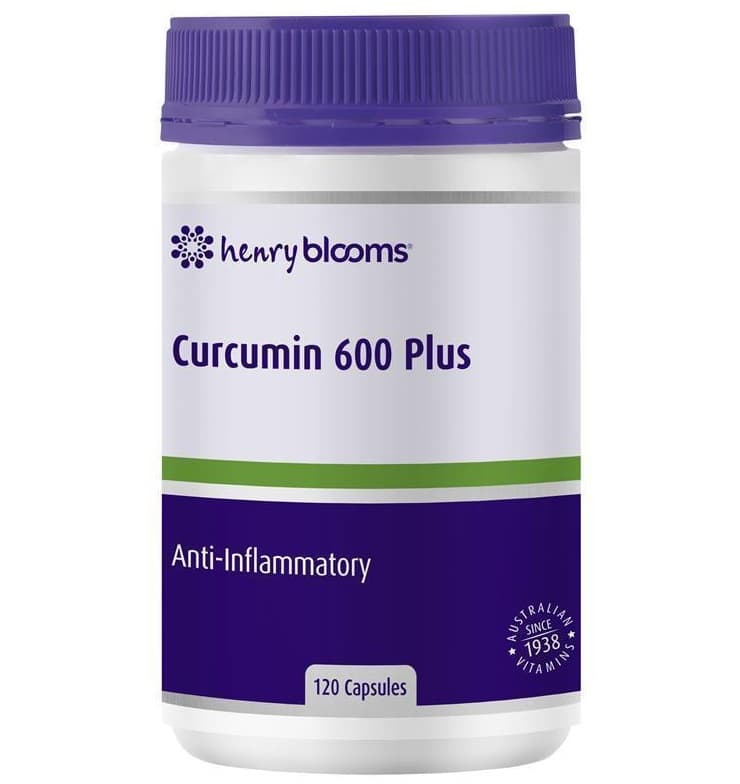 Buy Henry Blooms Curcumin 600 Plus 120 Capsules Online | Pharmacy Direct